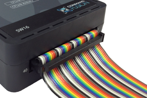 SW16 Ribbon Cable Connected