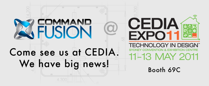 Come see us at CEDIA \'11, Sydney