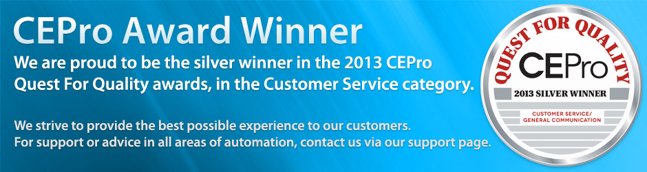 CommandFusion awarded winner for support and communication