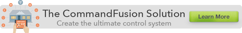The CommandFusion Solution. Create the ultimate control system. Learn More.